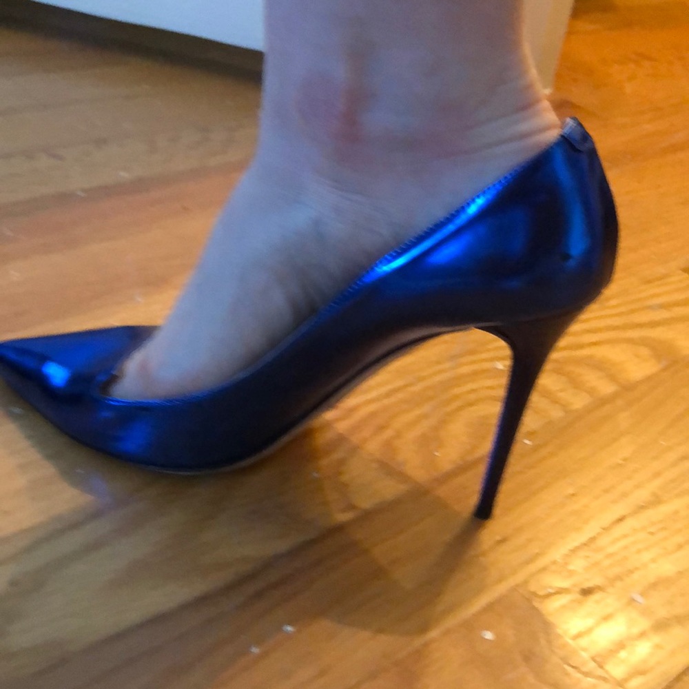 Jimmy Choo “Mirror” Aegean leather heels - Picture 7 of 7